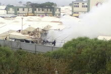  Incêndio no Parque de Campismo Piedense na Costa da Caparica