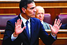 Sánchez terá de esperar até amanhã para saber se será primeiro-ministro   