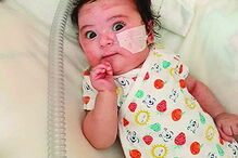 Matilde tomou a segunda dose do Spinraza