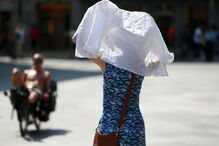 Calor abrasador na Alemanha