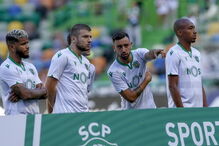 Sporting - Valencia em jogo de apresentação aos sócios e disputa do Troféu Cinco Violinos, em Alvalade 