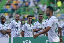 Sporting - Valencia em jogo de apresentação aos sócios e disputa do Troféu Cinco Violinos, em Alvalade 