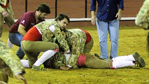 Major da GNR forcado parte os ossos da cara em noite de touros em Coruche