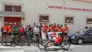 Filipe Gaivão pedalou 120 quilómetros todos os dias em sinal de alerta para a esclerose múltipla