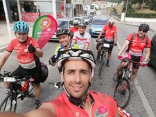 Filipe Gaivão saiu 'pela fresca' para pedalar por mais uma etapa 