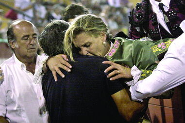 Ana Batista foi colhida e teve de ser transportada para o Hospital de Santarém