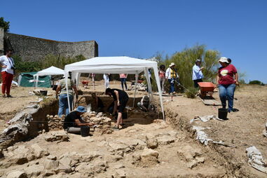 Escavações arqueológicas em Cacela Velha