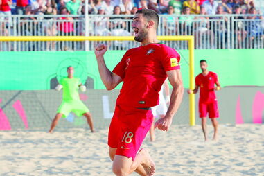 João Gonçalves, conhecido por Von, marcou um golo no jogo 