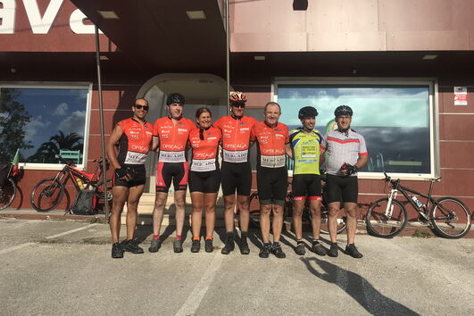 Filipe Gaivão saiu "pela fresca" para pedalar por mais uma etapa 