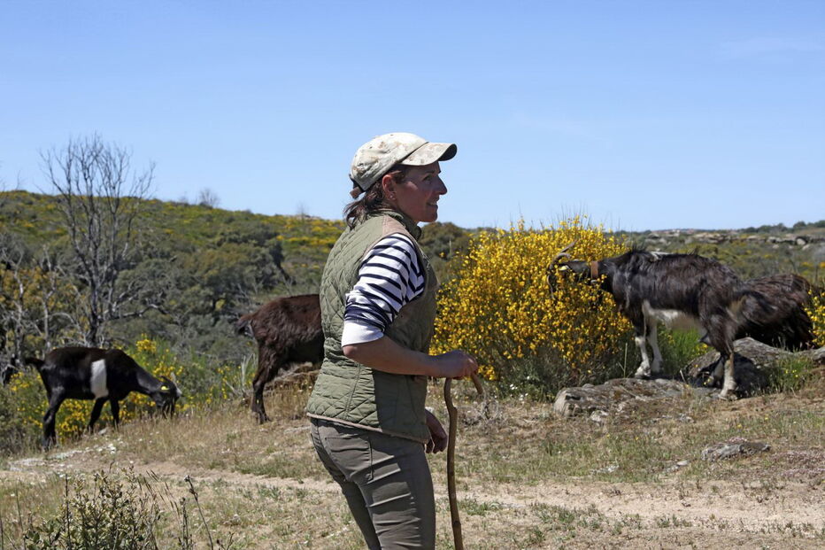 Inés, a cabreira da esperança para um mundo em agonia na Europa