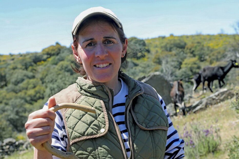 Inés, a cabreira da esperança para um mundo em agonia na Europa