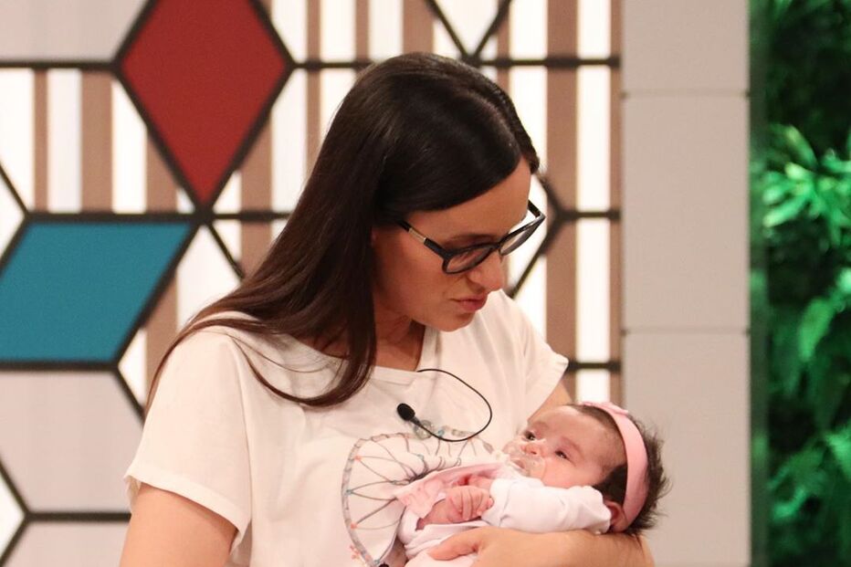 bebé Matilde, voce na tv