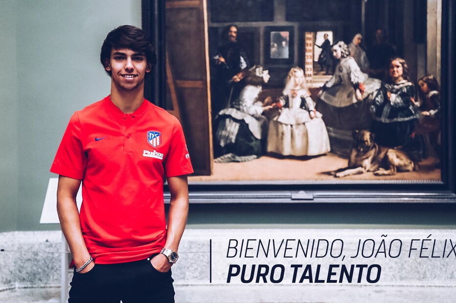 João Félix oficializado no Atlético de Madrid	