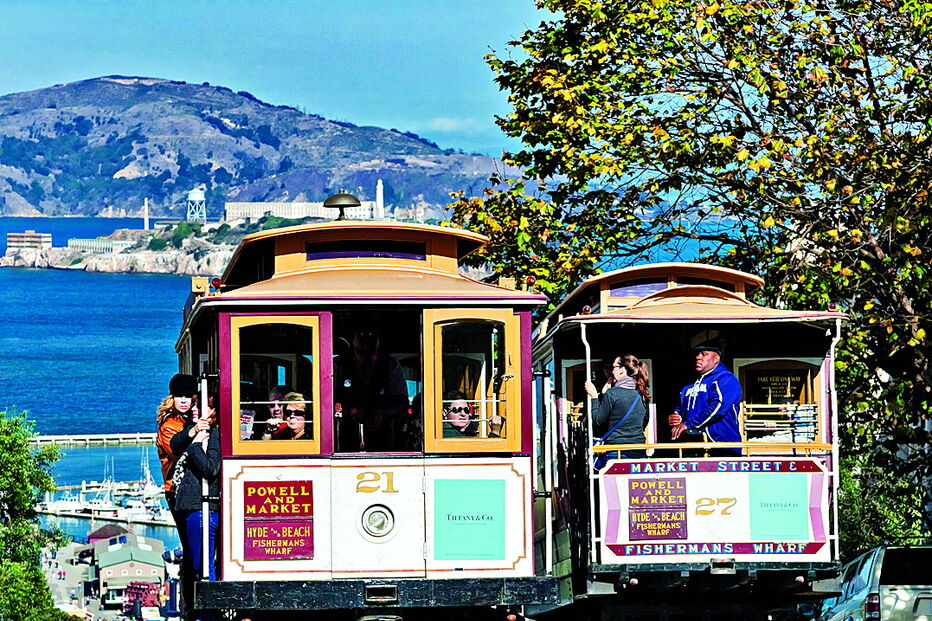 O Cable Car é a melhor maneira de conhecer a cidade