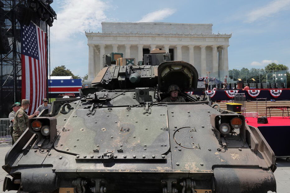 Trump celebra o Dia da Independência com tanques 