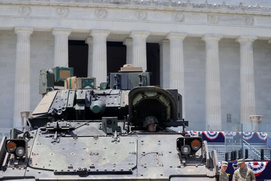 Trump celebra o Dia da Independência com tanques 