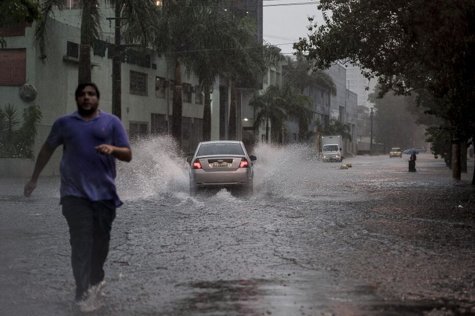 Chuva forte em São Paulo