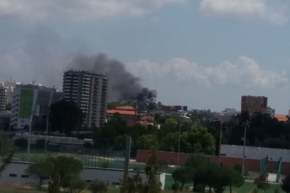 Incêndio em Lisboa