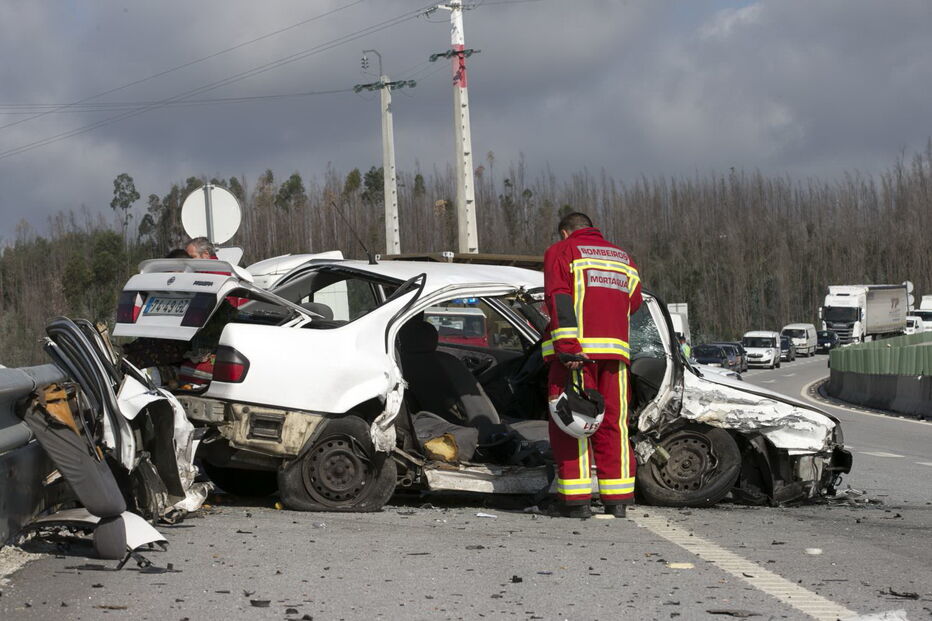 Choque brutal no IP3 mata mulher em Mortágua