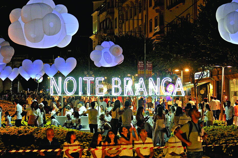 Setembro terá um início de grande animação, durante três dias, com mais uma edição da Noite Branca de Braga 