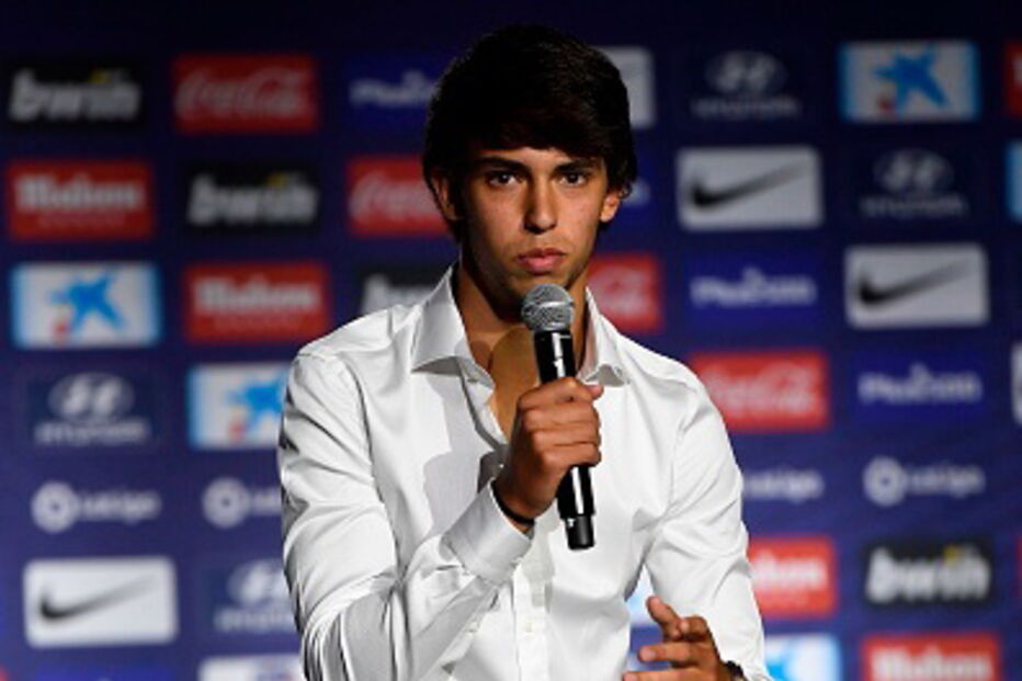 João Félix apresentado no Atlético de Madrid