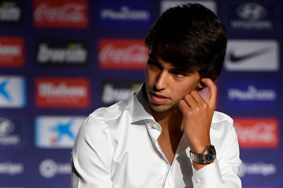 João Félix apresentado no Atlético de Madrid