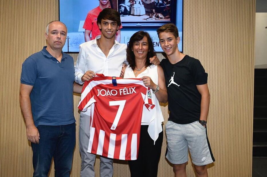 João Félix, Atlético de Madrid, família