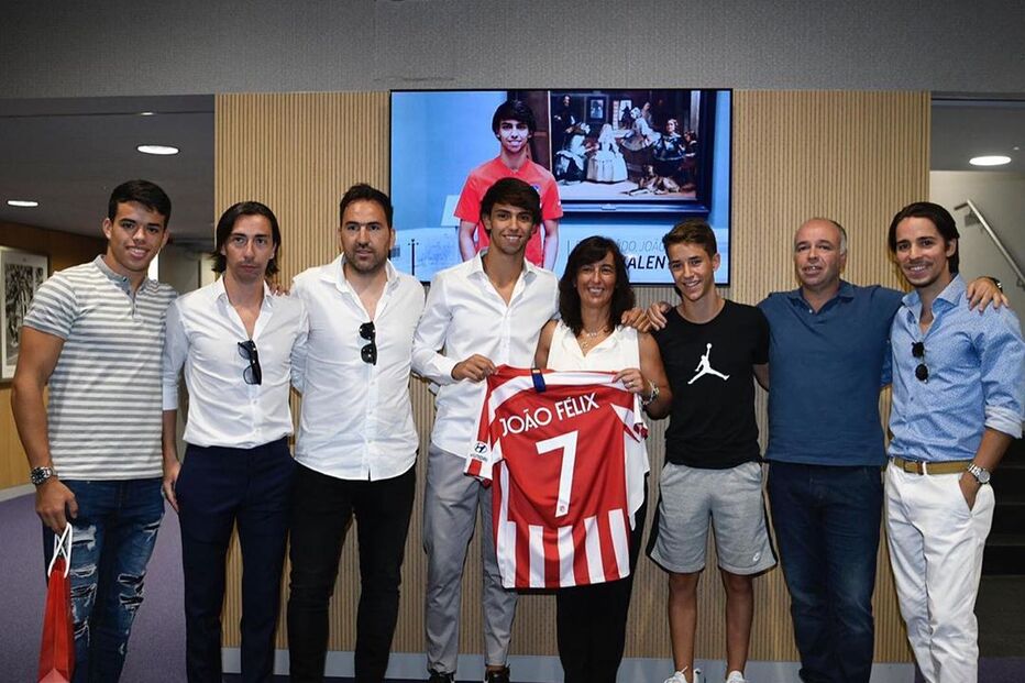 João Félix, Atlético de Madrid, família