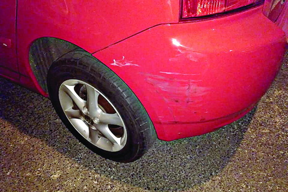 Condutor alcoolizado danificou 6 carros que estavam estacionados 