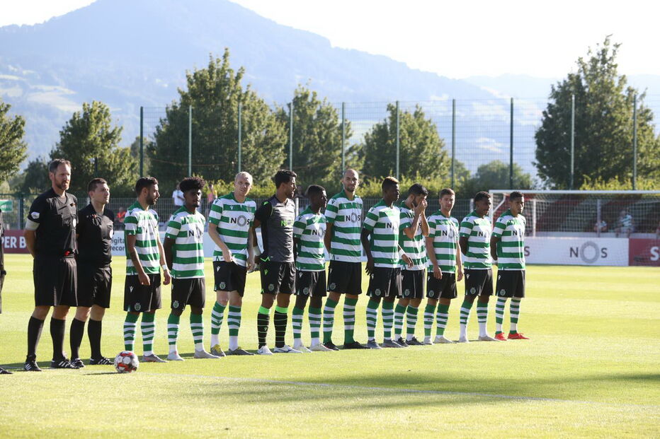 Sporting - FC Rapperswil-Jona. Primeio jogo da pré-época 