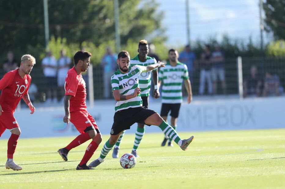 Sporting - FC Rapperswil-Jona. Primeio jogo da pré-época 