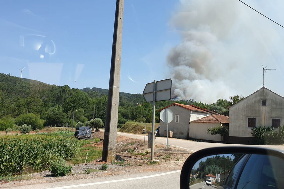 Incêndio em Leiria