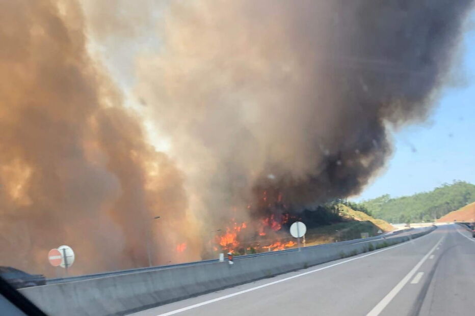 Incêndio em Leiria