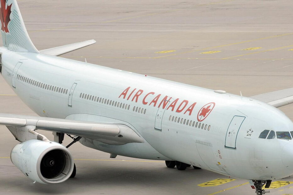 Avião da Air Canada