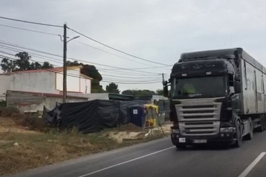 Marcha lenta no IC2 em protesto contra 