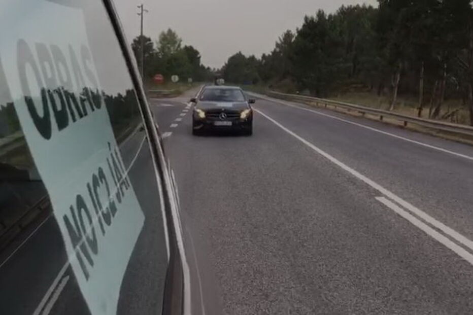 Marcha lenta no IC2 em protesto contra 