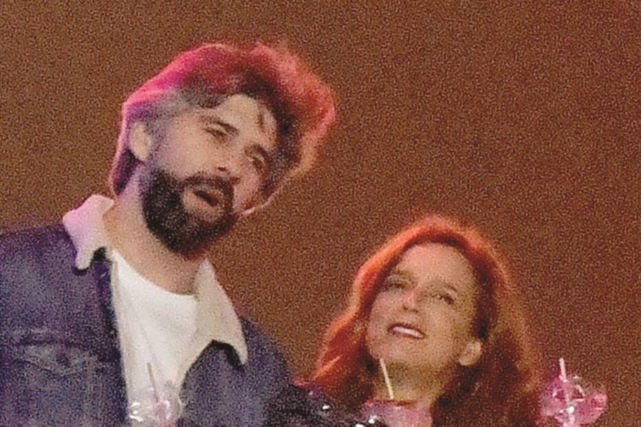 Margarida Vila Nova e amigo