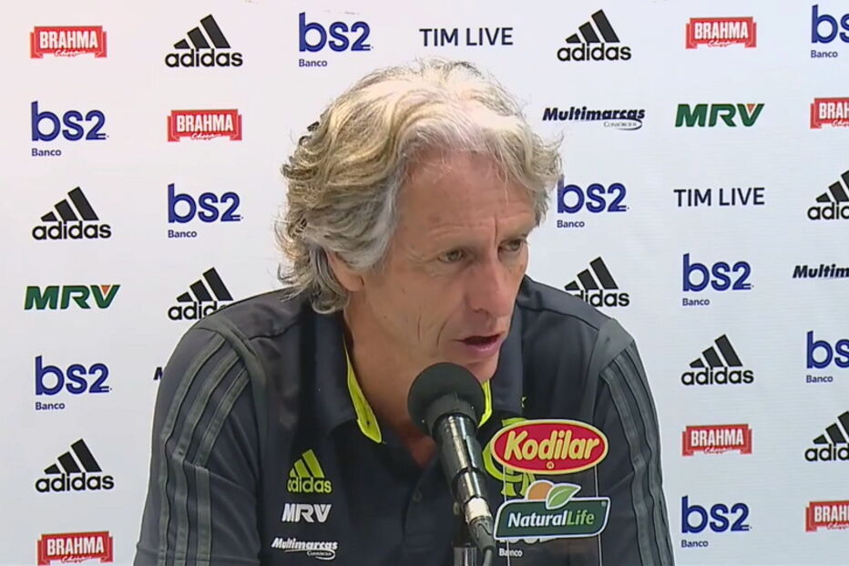 Jorge Jesus elogiou a capacidade de trabalho dos jogadores 