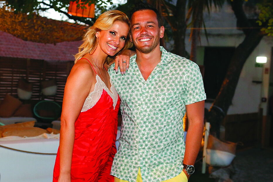 Cristina Ferreira e Pedro Teixeira