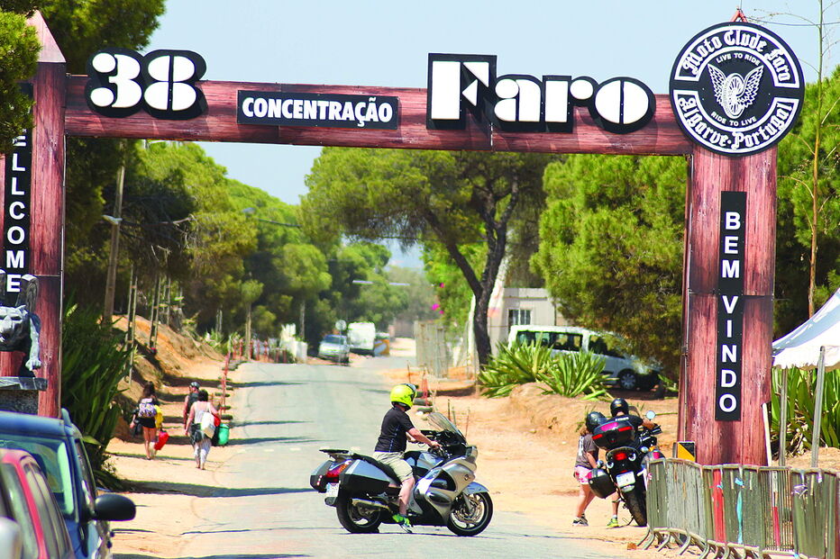 Recinto no Vale das Almas já começou a receber alguns motociclistas que vão participar na 38ª edição da Concentração Internacional de Motos 