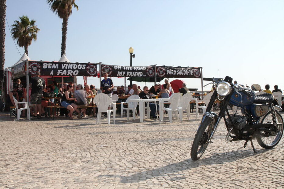 Recinto no Vale das Almas já começou a receber alguns motociclistas que vão participar na 38ª edição da Concentração Internacional de Motos 