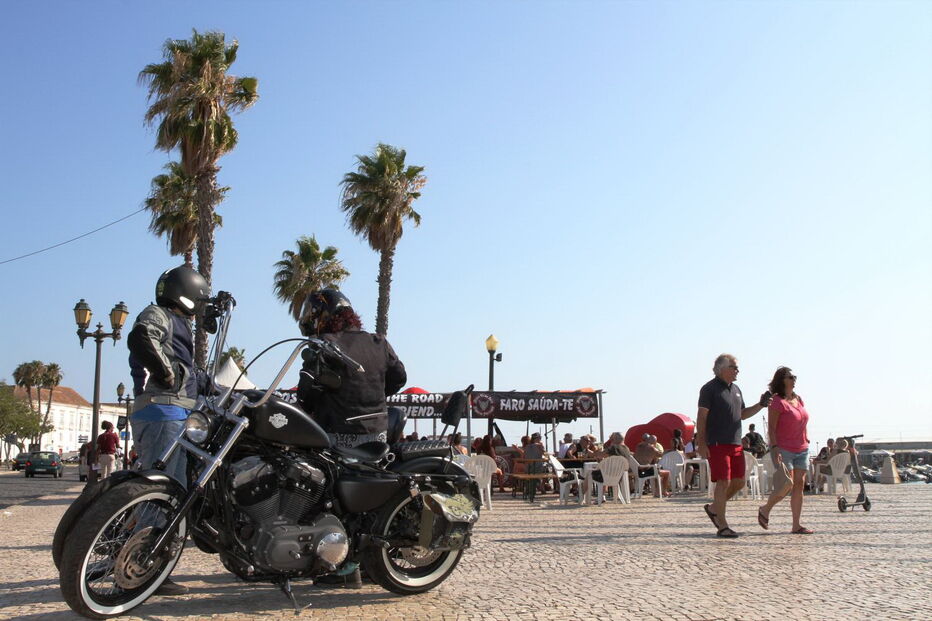 Recinto no Vale das Almas já começou a receber alguns motociclistas que vão participar na 38ª edição da Concentração Internacional de Motos 