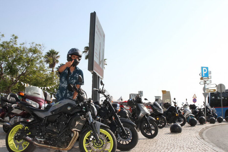 Recinto no Vale das Almas já começou a receber alguns motociclistas que vão participar na 38ª edição da Concentração Internacional de Motos 