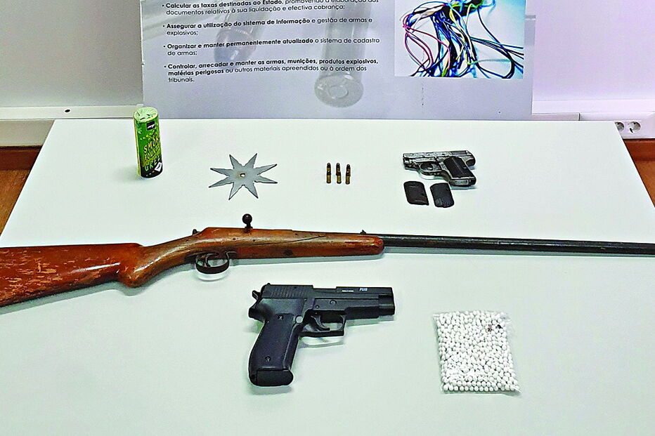 PSP trava negócio de venda de armas no OLX