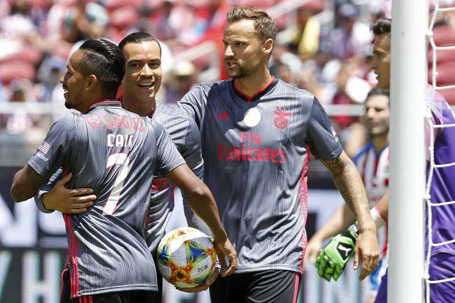 Chivas - Benfica na International Champions Cup de 2019, na Califórnia