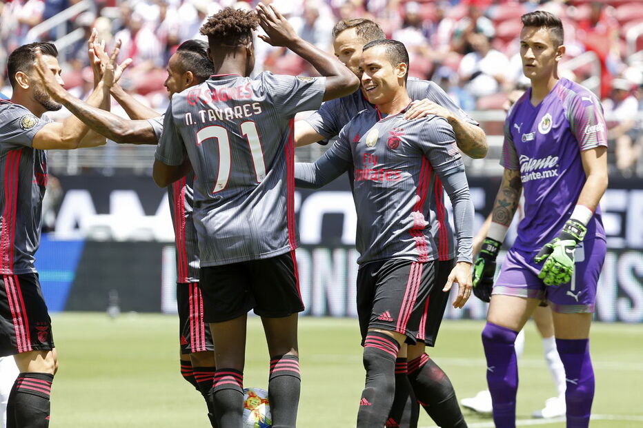 Chivas - Benfica na International Champions Cup de 2019, na Califórnia