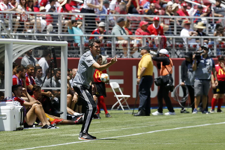 Chivas - Benfica na International Champions Cup de 2019, na Califórnia