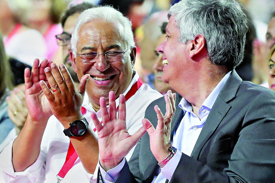 Costa encerrou o encontro de ontem com discurso no qual projetou as propostas eleitoriais do PS, mas sem esquecer a atual legislatura e a prestação de Centeno  