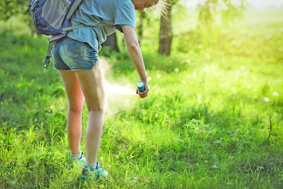 Para afastar os insetos há quem recorra a repelentes e inseticidas em borrifador