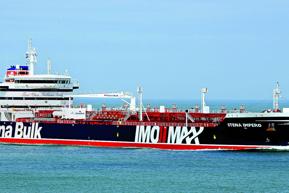 O petroleiro apresado pelo Irão